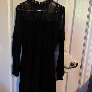 Black long sleeve American Rag dress - Size L